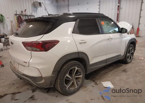 2021 Chevrolet Trailblazer Rs из США, поврежденный, VIN KL79MUSL7MB019341